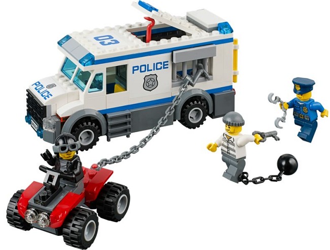 Transporte Prisioneros ( Lego 60043 ) imagen a