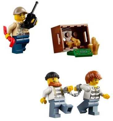 Arresto en Aerodeslizador ( Lego 60071 ) imagen f
