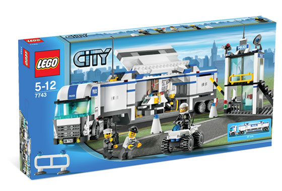 Camión de Policía ( Lego 7743 ) imagen d