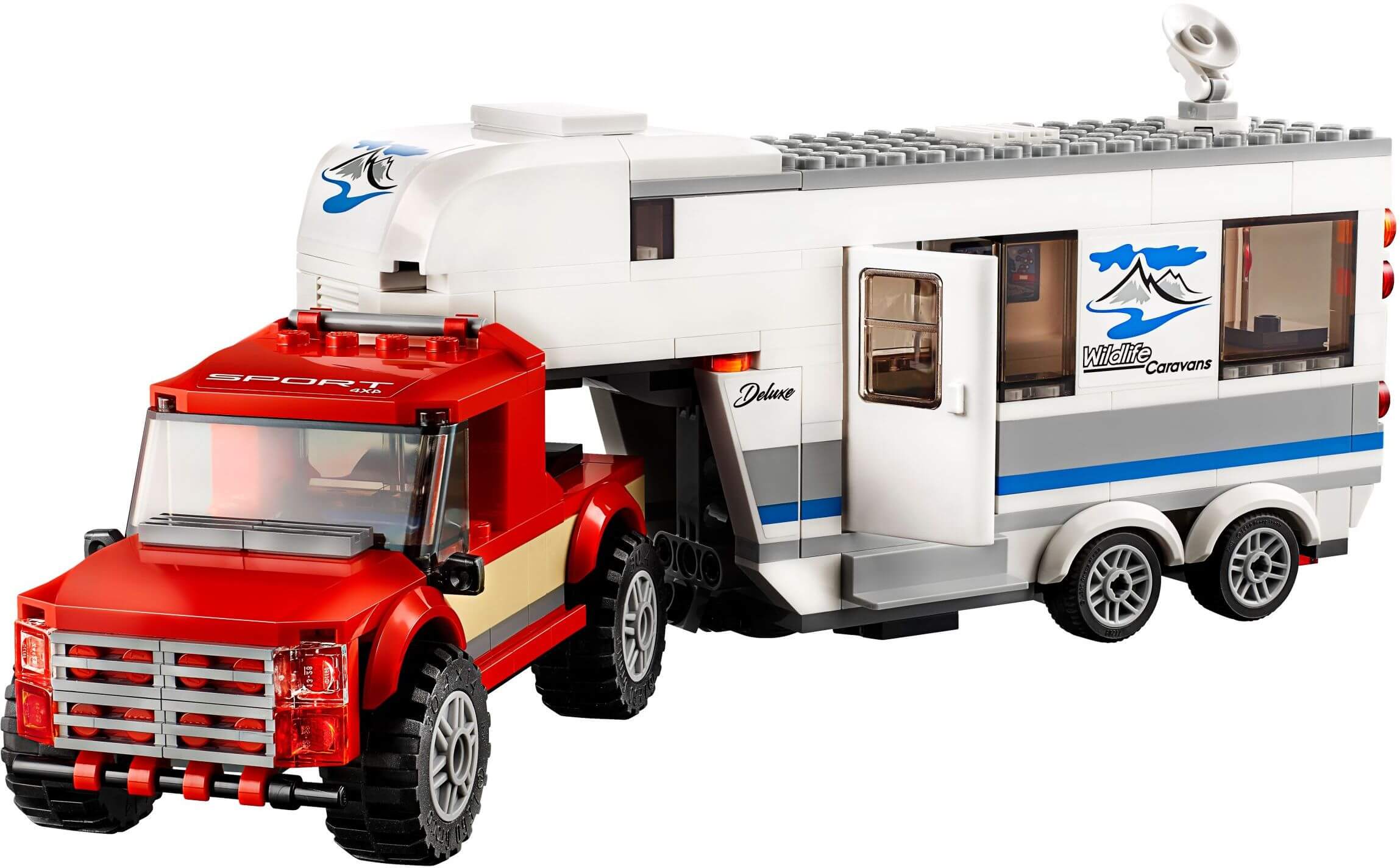 Camioneta y Caravana ( Lego 60182 ) imagen b