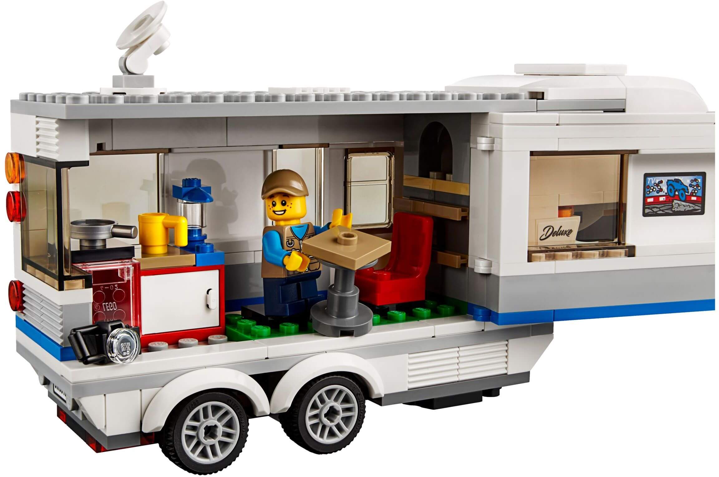 Camioneta y Caravana ( Lego 60182 ) imagen c