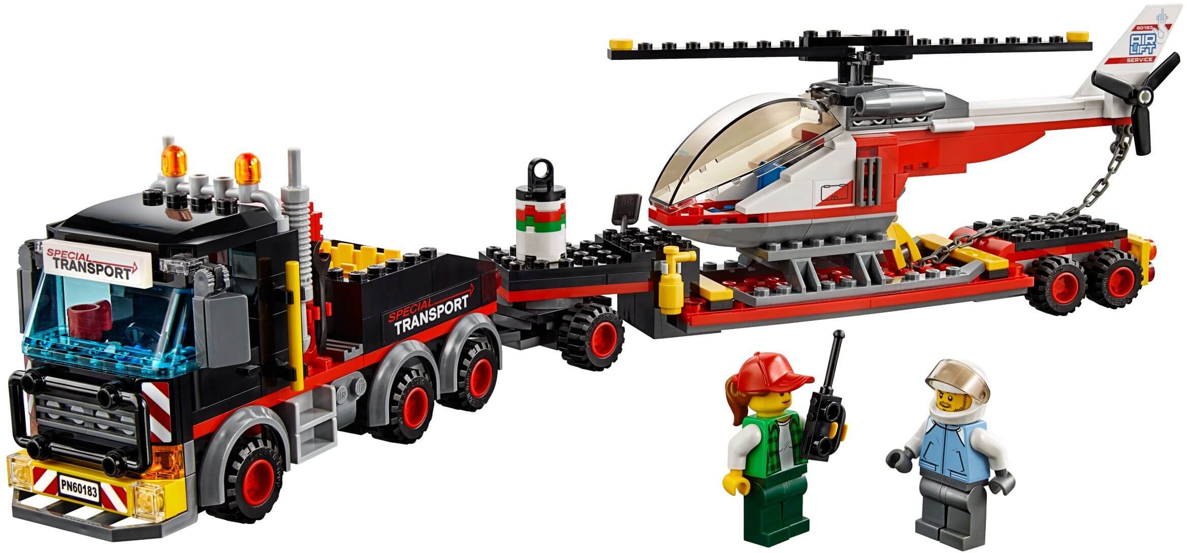 Camión de Transporte de Mercancías Pesadas ( Lego 60183 ) imagen a