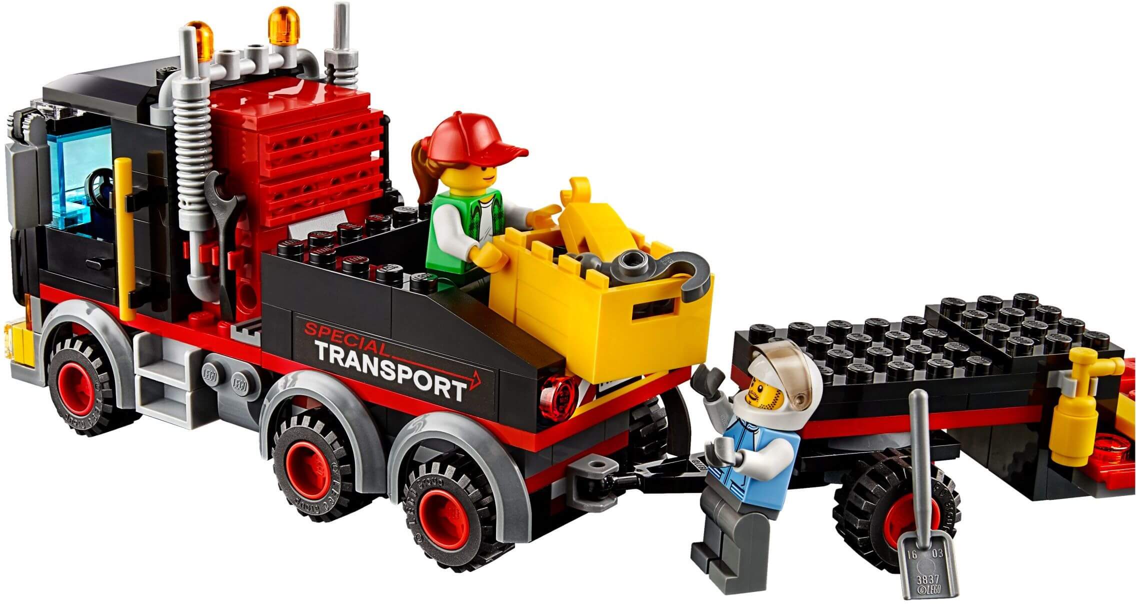 Camión de Transporte de Mercancías Pesadas ( Lego 60183 ) imagen c