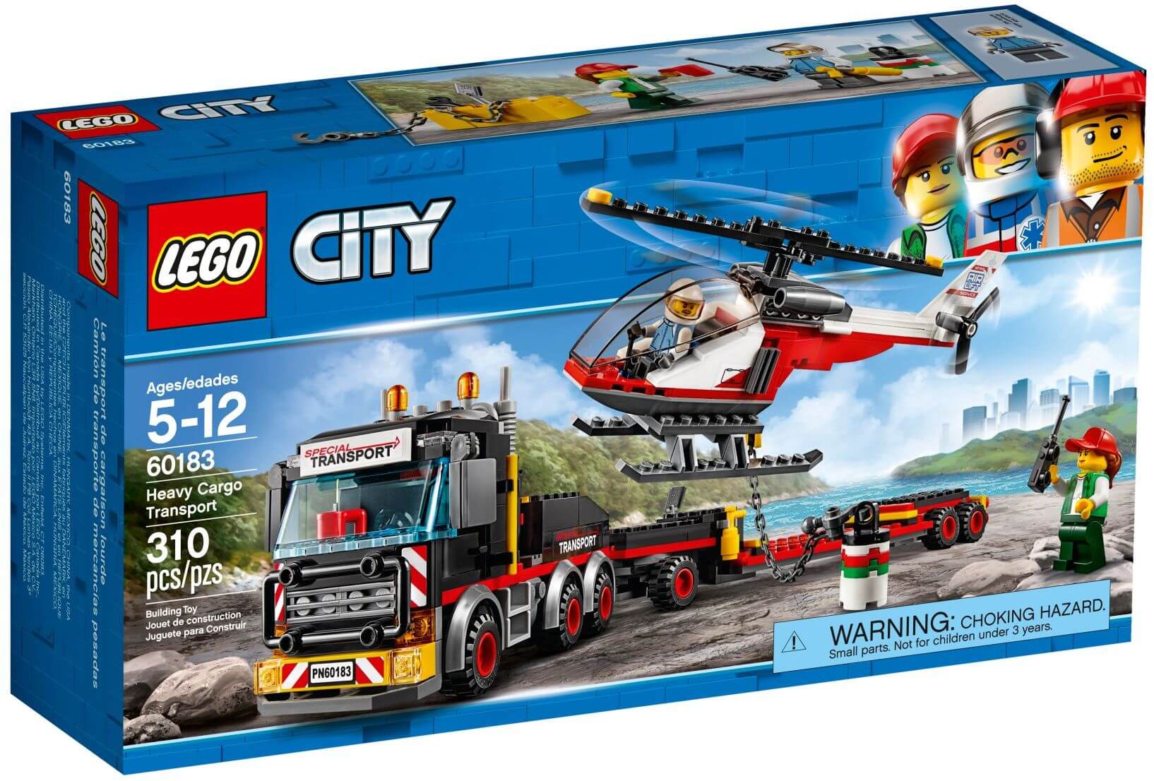 Camión de Transporte de Mercancías Pesadas ( Lego 60183 ) imagen e