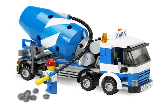 Mezcladora de Cemento ( Lego 7990 ) imagen a