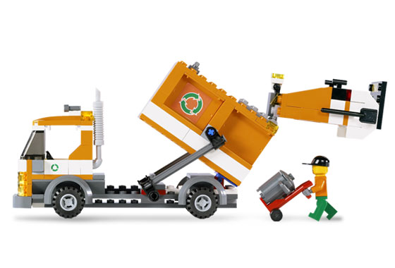Camión de basura ( Lego 7991 ) imagen b
