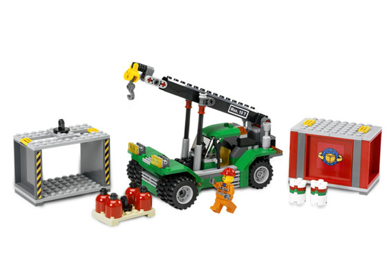 Apilador de contenedores ( Lego 7992 ) imagen a