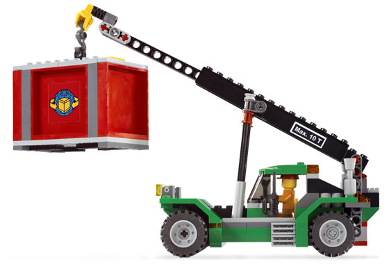 Apilador de contenedores ( Lego 7992 ) imagen b