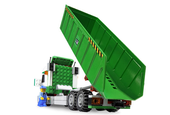 Gran camión de obra ( Lego 7998 ) imagen b