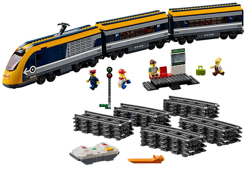 Tren de pasajeros Powered Up ( Lego 60197 ) imagen a