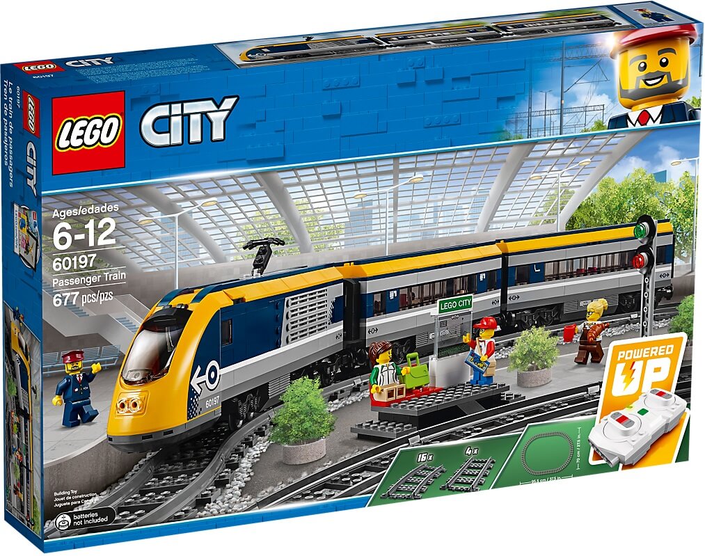Tren de pasajeros Powered Up ( Lego 60197 ) imagen c