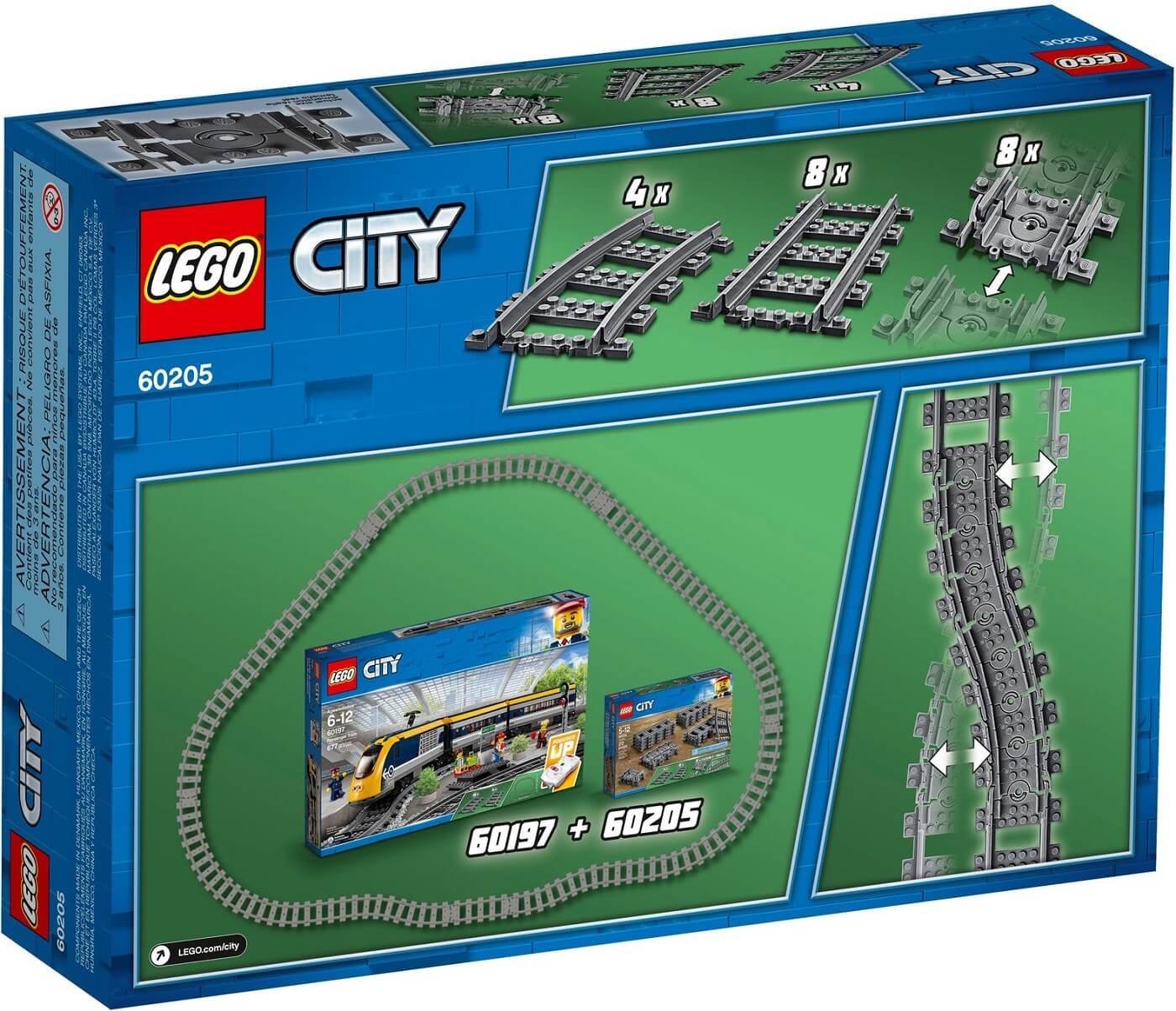 Vías ( Lego 60205 ) imagen c