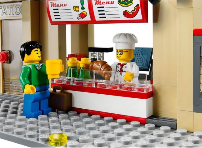 Estación Ferrocarril ( Lego 60050 ) imagen d
