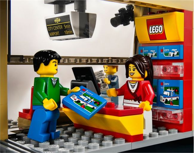 Estación Ferrocarril ( Lego 60050 ) imagen f
