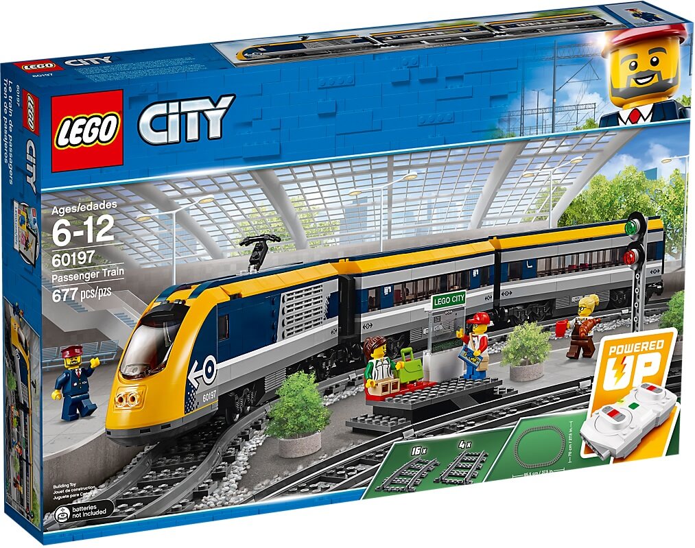 lego city tren de pasajeros 60197
