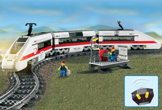 Tren de Pasajeros ( Lego 7897 ) imagen c