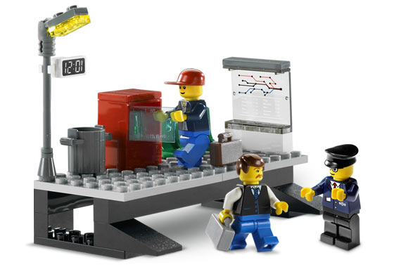 Tren de Pasajeros ( Lego 7897 ) imagen d