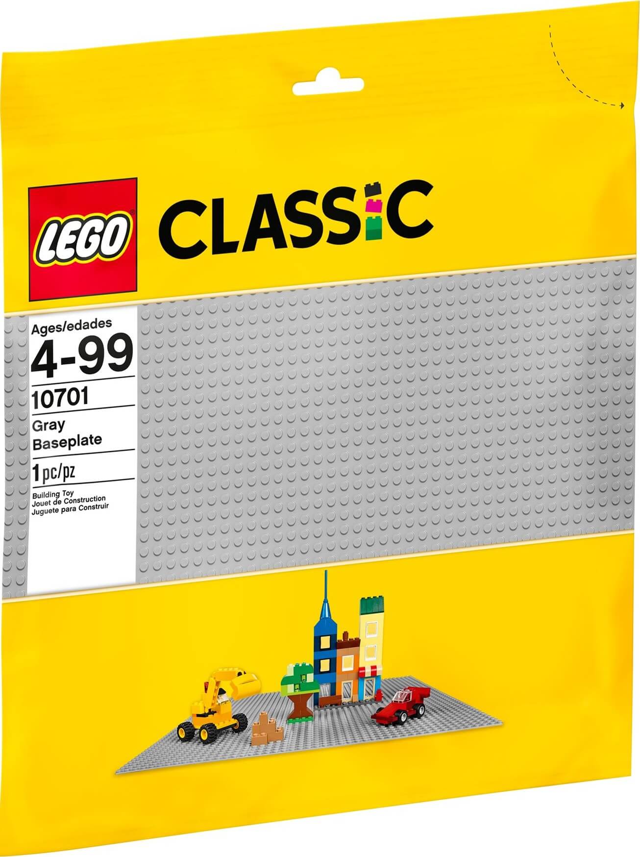 Base color Gris ( Lego 10701 ) imagen b