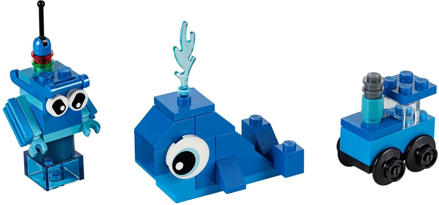 Ladrillos Creativos Azules ( Lego 11006 ) imagen a