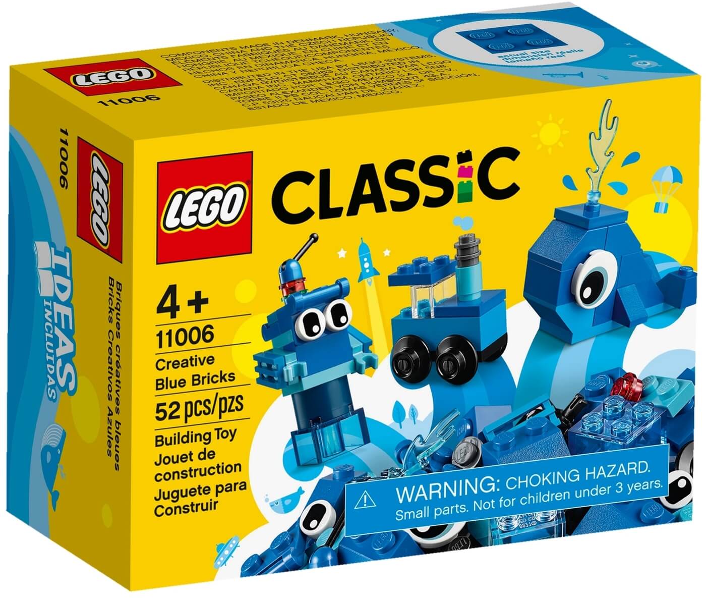 Ladrillos Creativos Azules ( Lego 11006 ) imagen e