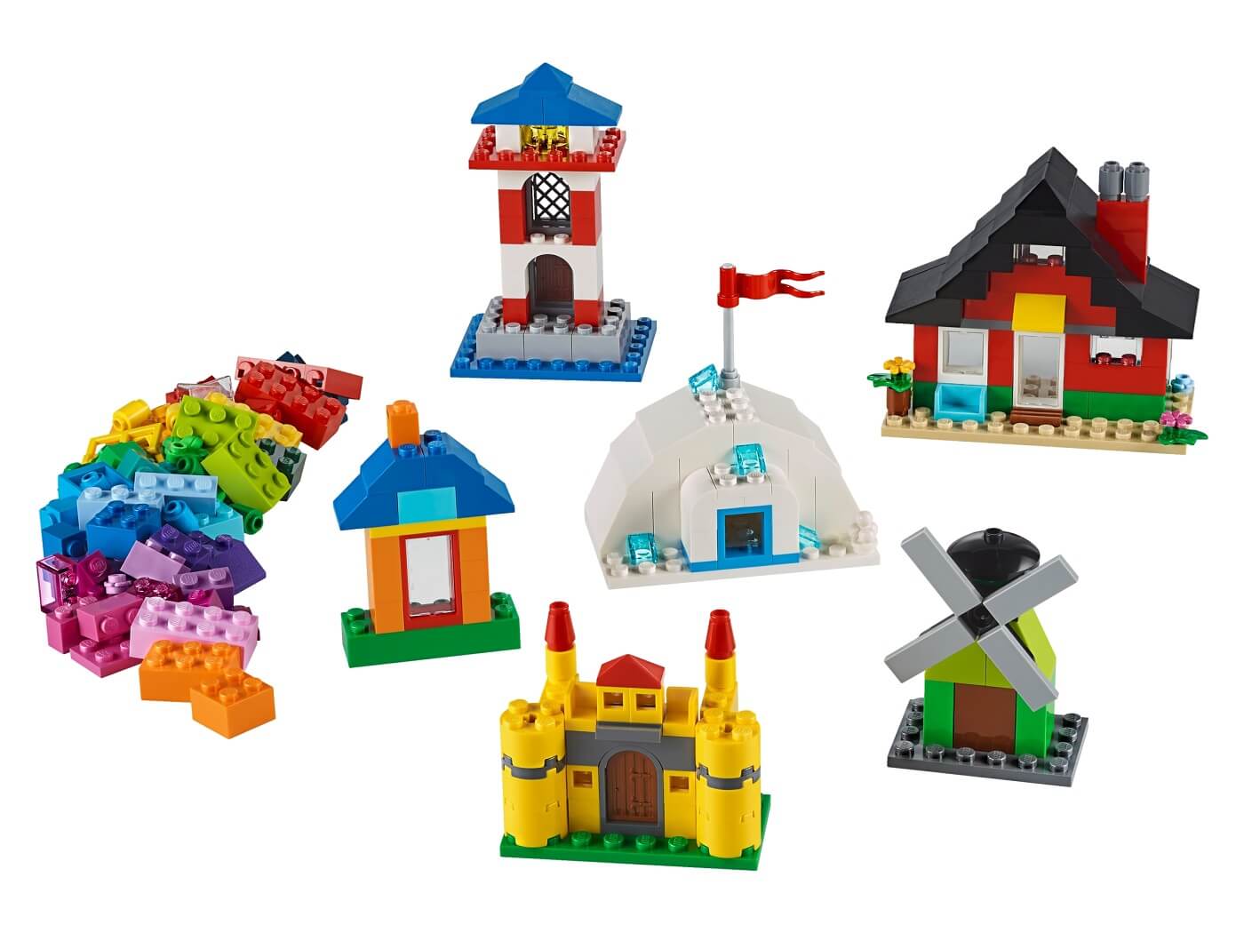 Ladrillos y Casas ( Lego 11008 ) imagen a