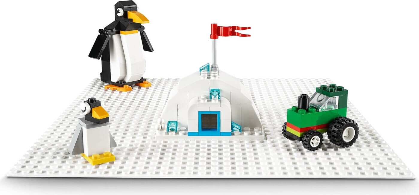 Base Blanca ( Lego 11010 ) imagen a