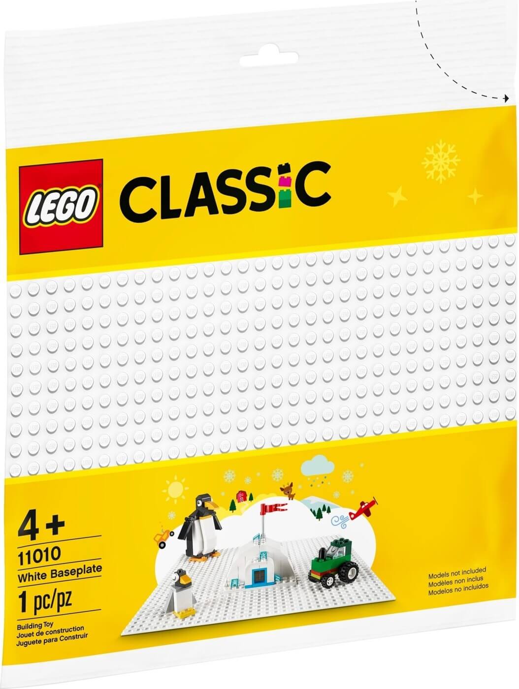 Base Blanca ( Lego 11010 ) imagen b