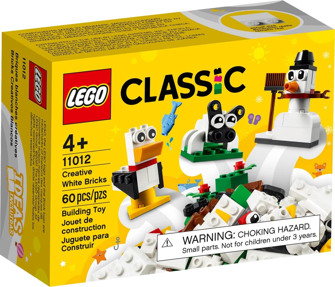 Ladrillos Creativos Blancos ( Lego 11012 ) imagen e