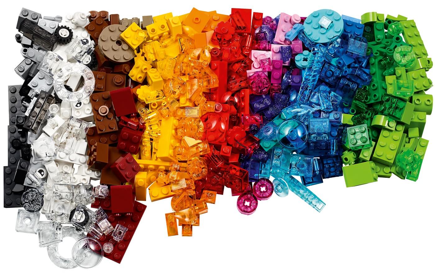 Ladrillos Creativos Transparentes ( Lego 11013 ) imagen b