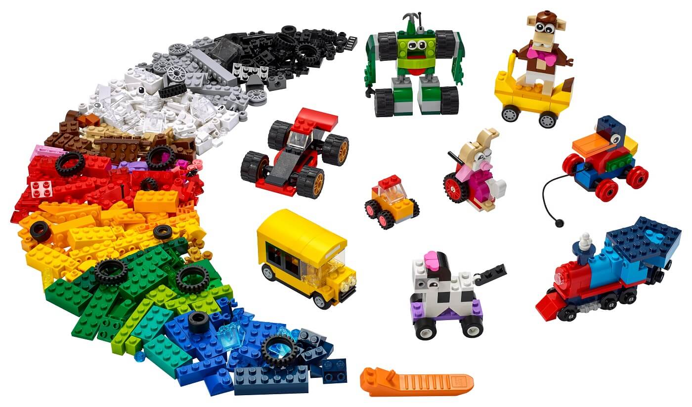 Ladrillos y Ruedas ( Lego 11014 ) imagen a