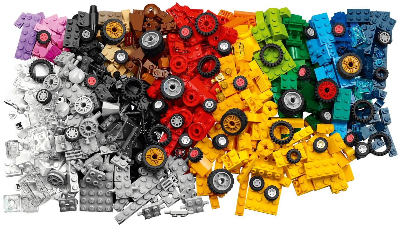 Ladrillos y Ruedas ( Lego 11014 ) imagen b