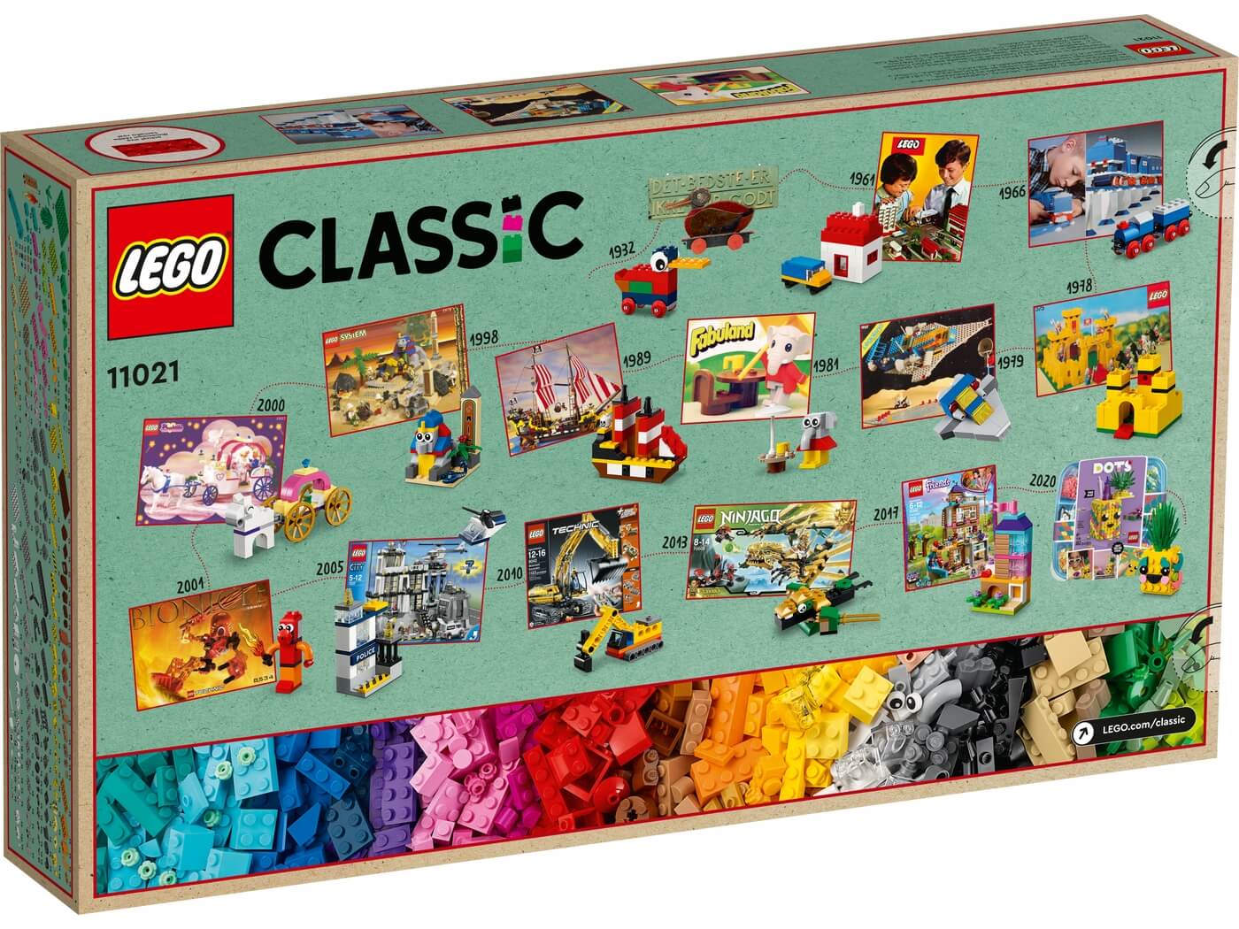 90 Años de Juego ( Lego 11021 ) imagen e