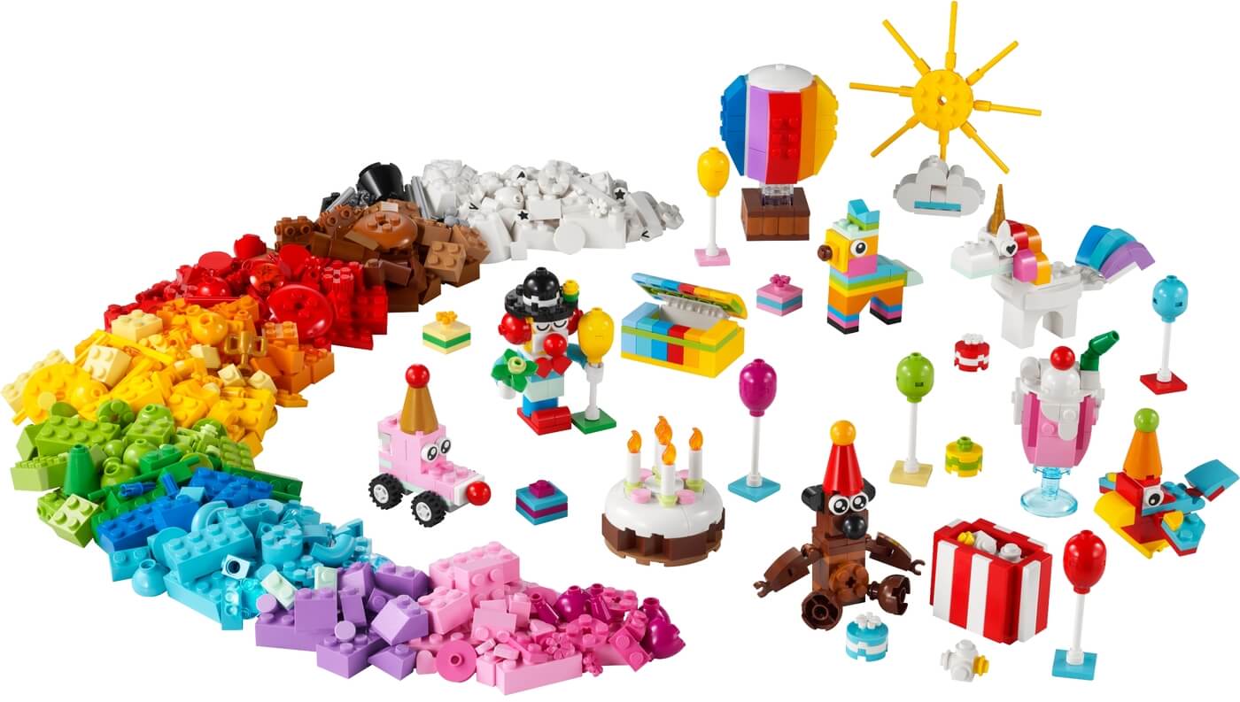 Caja Creativa Fiesta ( Lego 11029 ) imagen a