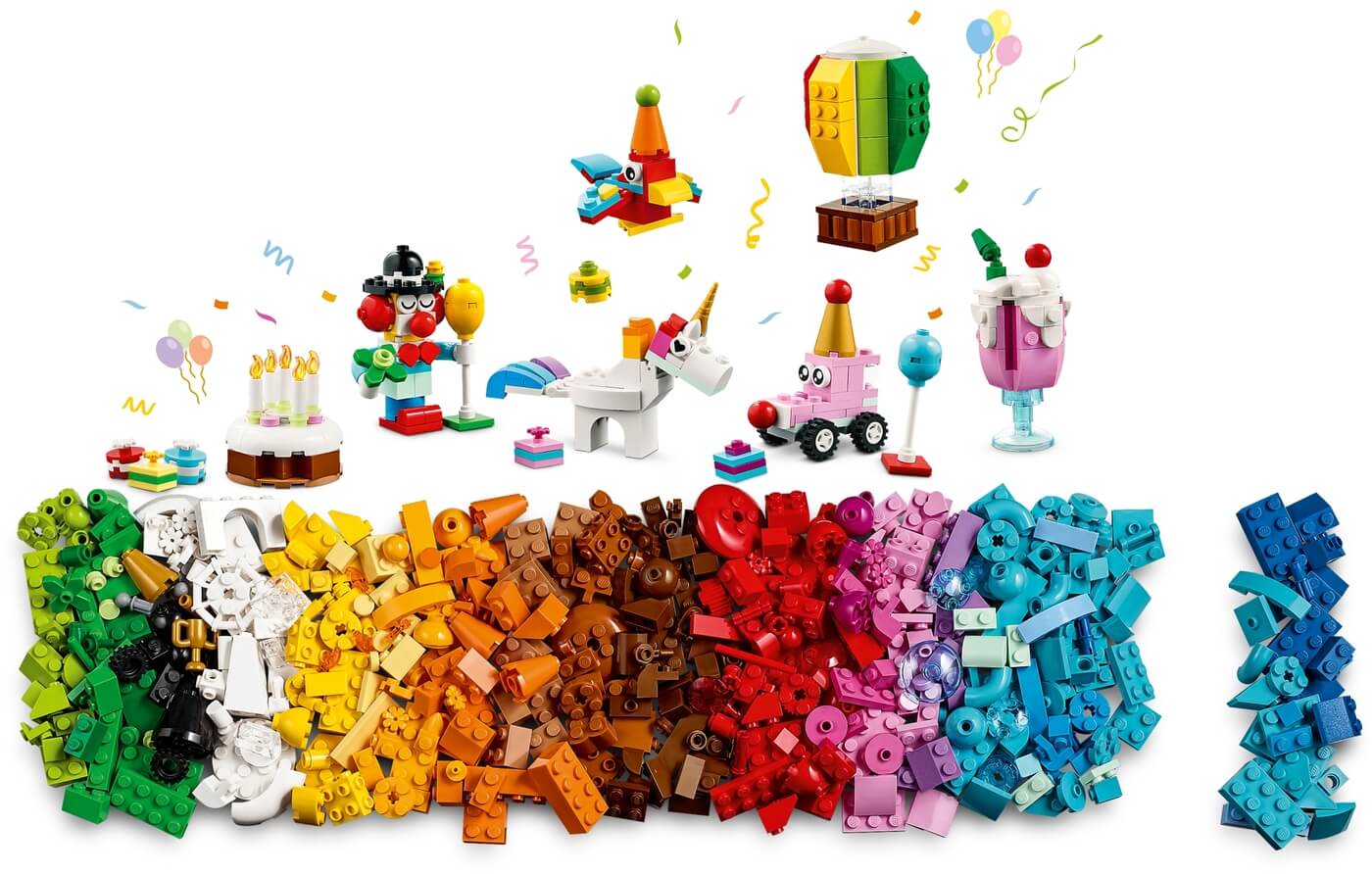 Caja Creativa Fiesta ( Lego 11029 ) imagen b