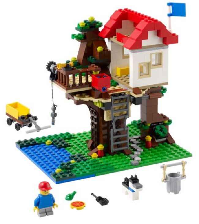 Casa en el Árbol ( Lego 31010 ) imagen a