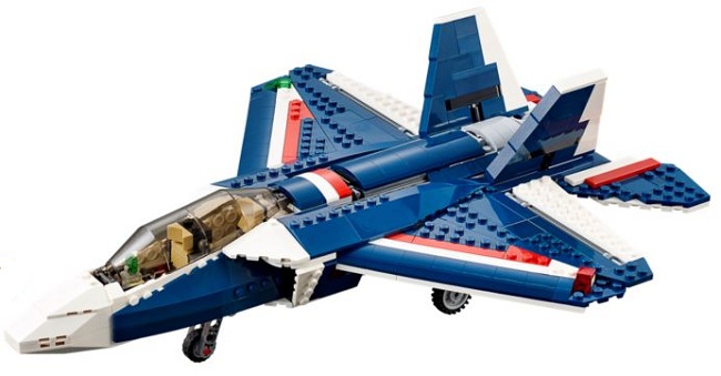 Avión Azul ( Lego 31039 ) imagen a