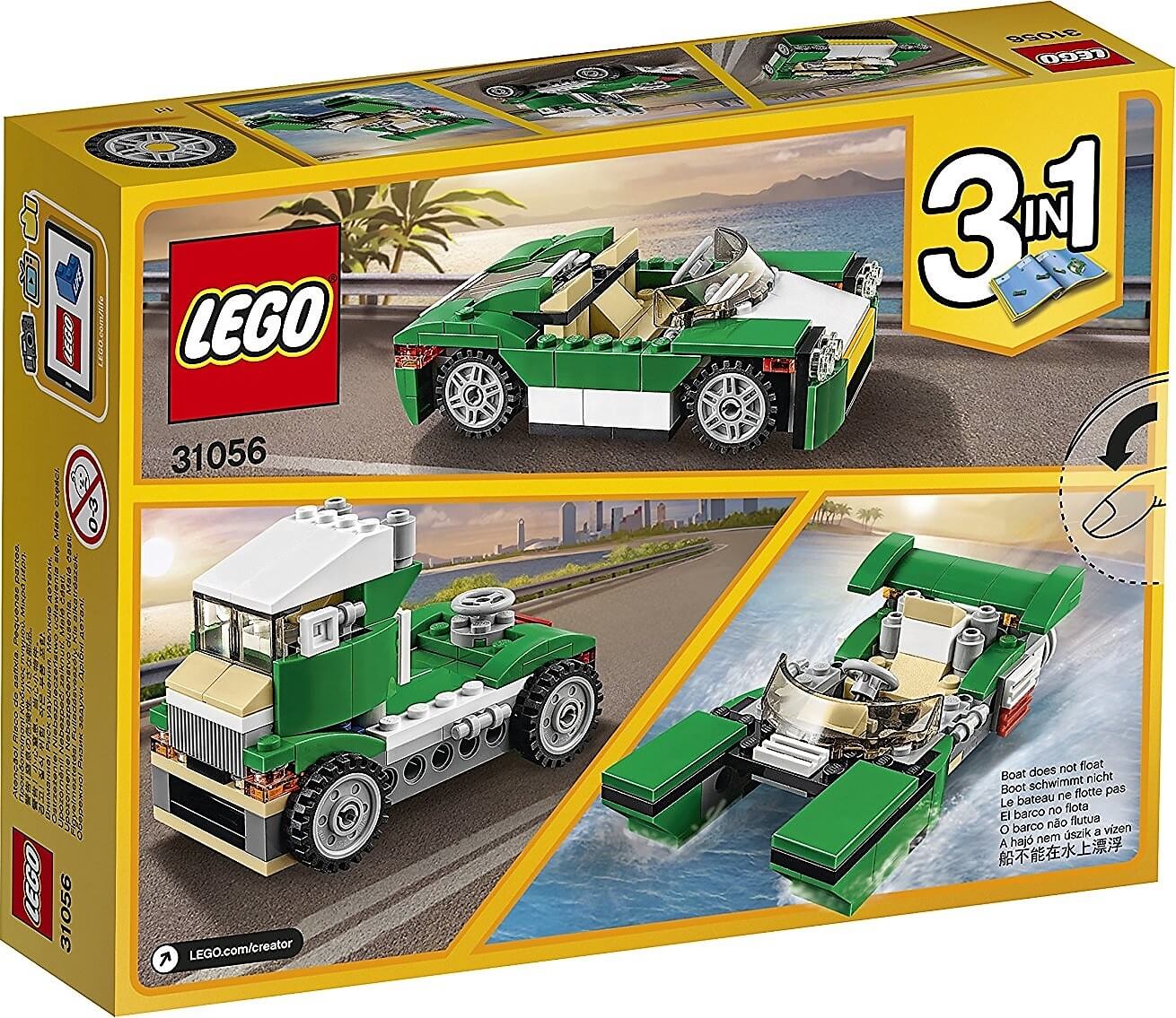 Descapotable verde ( Lego 31056 ) imagen d