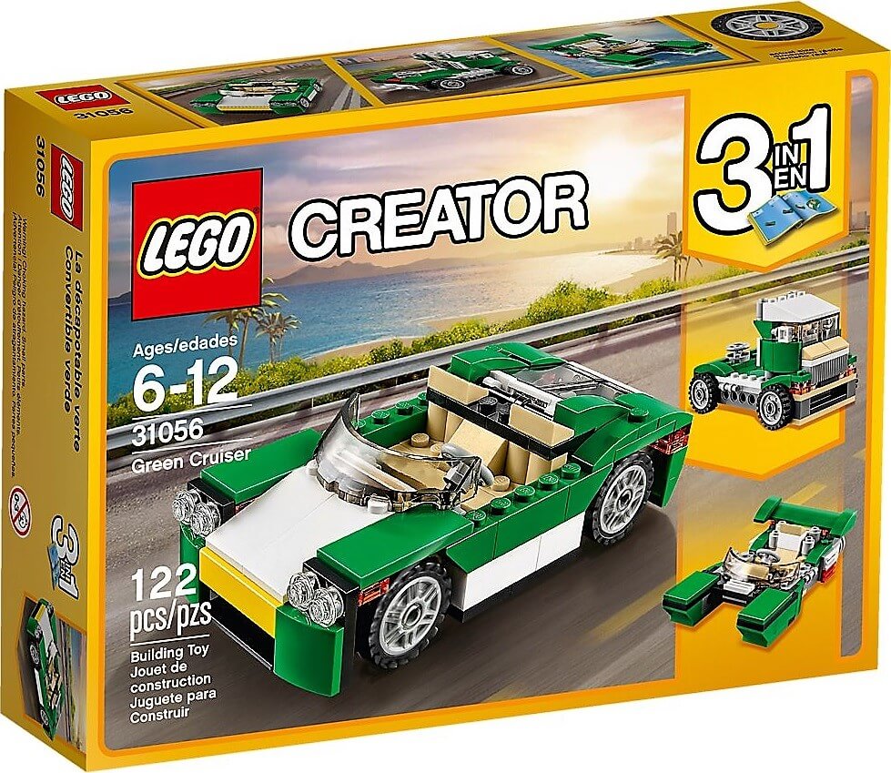 Descapotable verde ( Lego 31056 ) imagen e