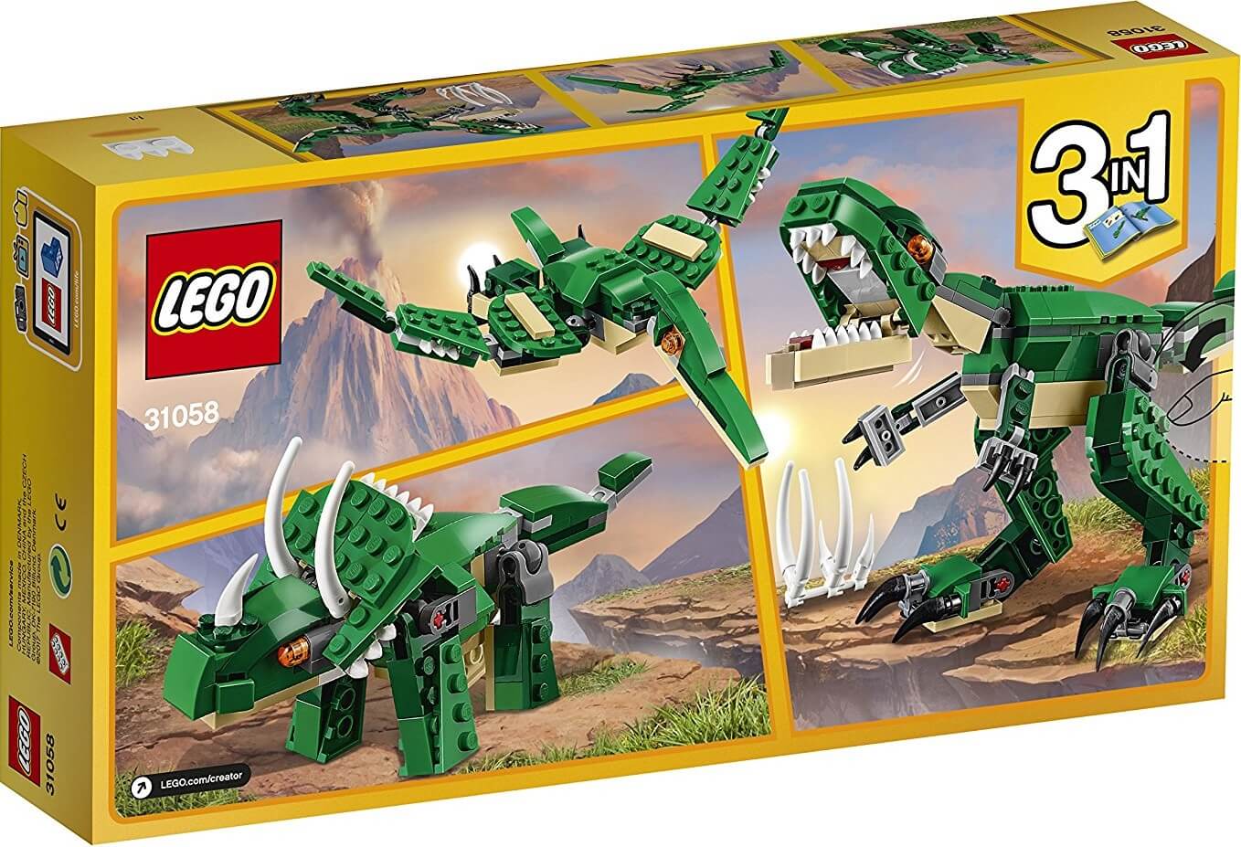 Grandes dinosaurios ( Lego 31058 ) imagen e