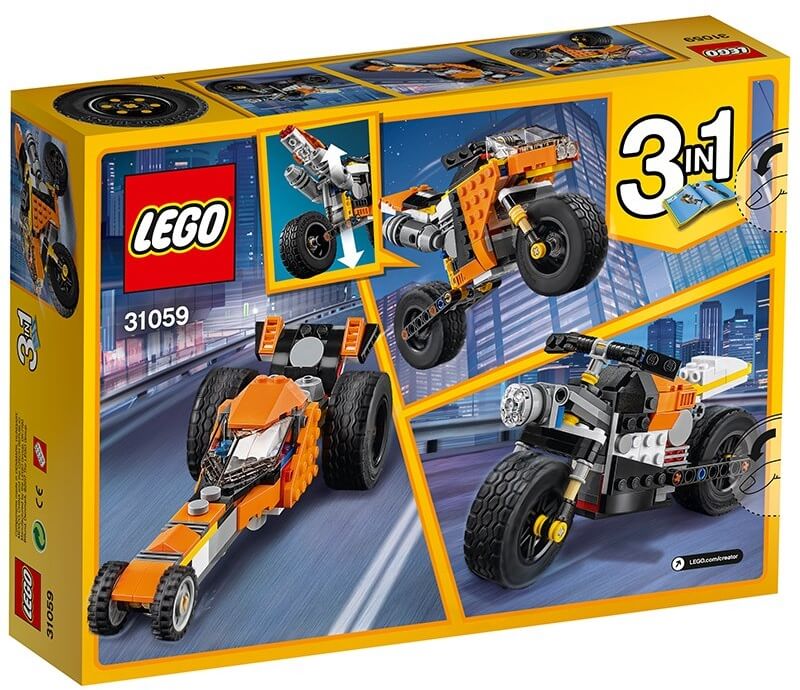 Gran moto callejera ( Lego 31059 ) imagen d