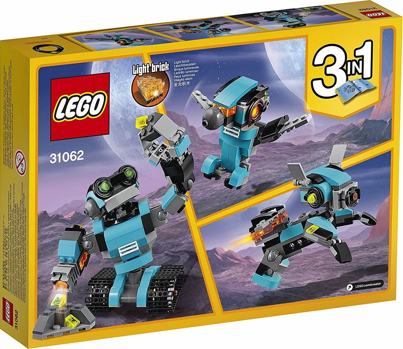 Robot explorador ( Lego 31062 ) imagen d