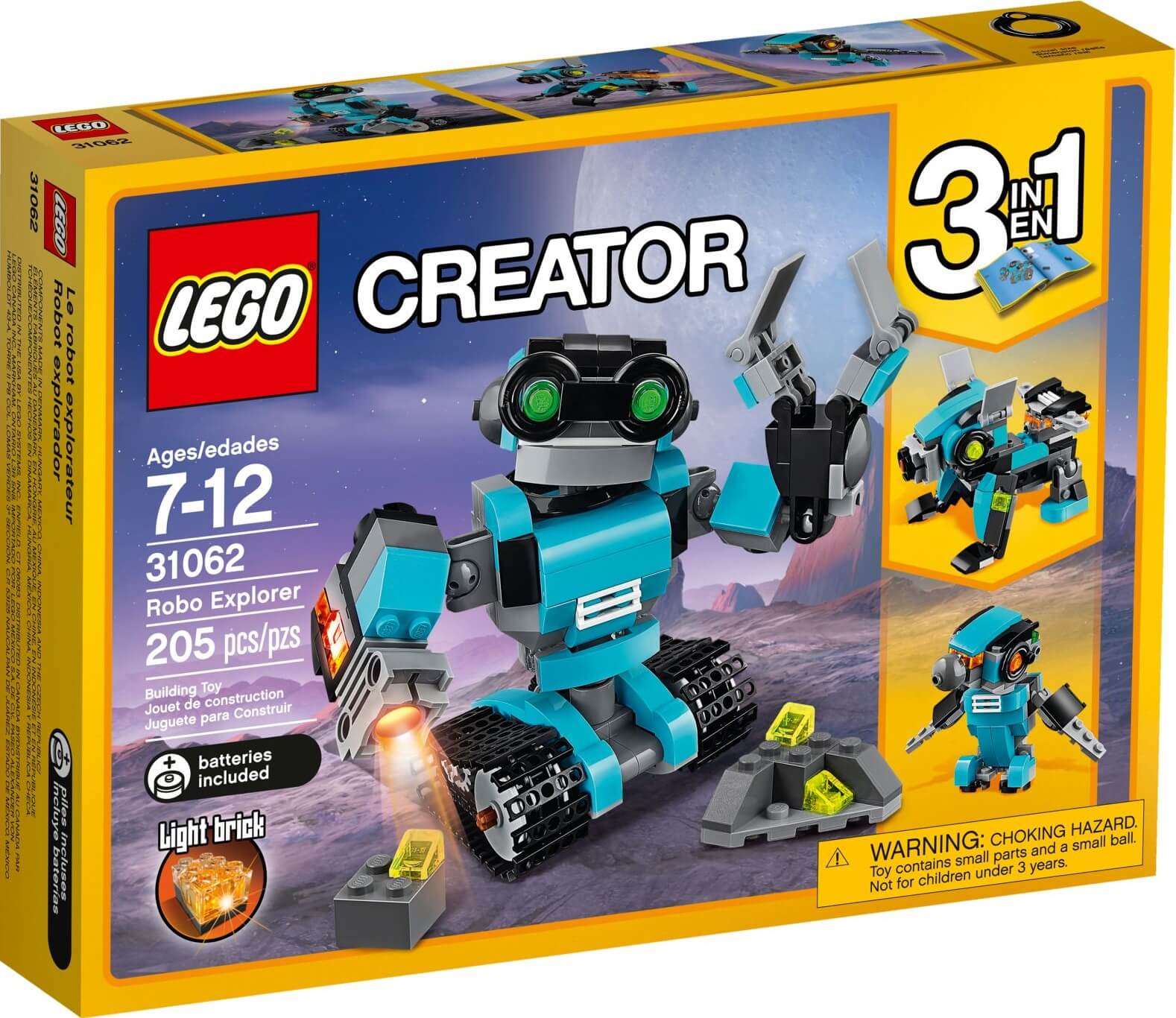 Robot explorador ( Lego 31062 ) imagen f