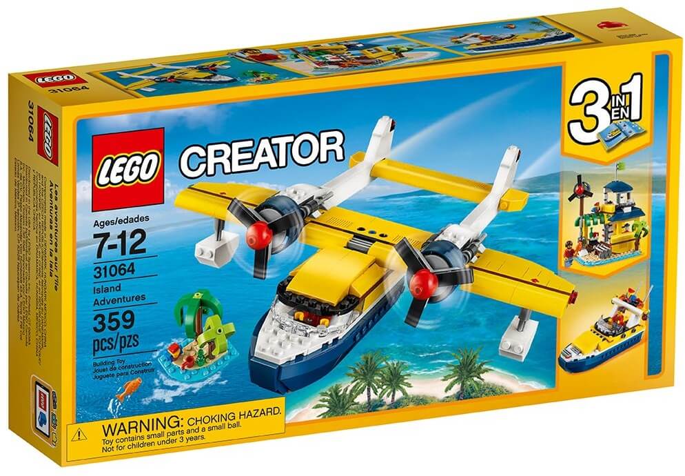 Aventuras en la isla ( Lego 31064 ) imagen e
