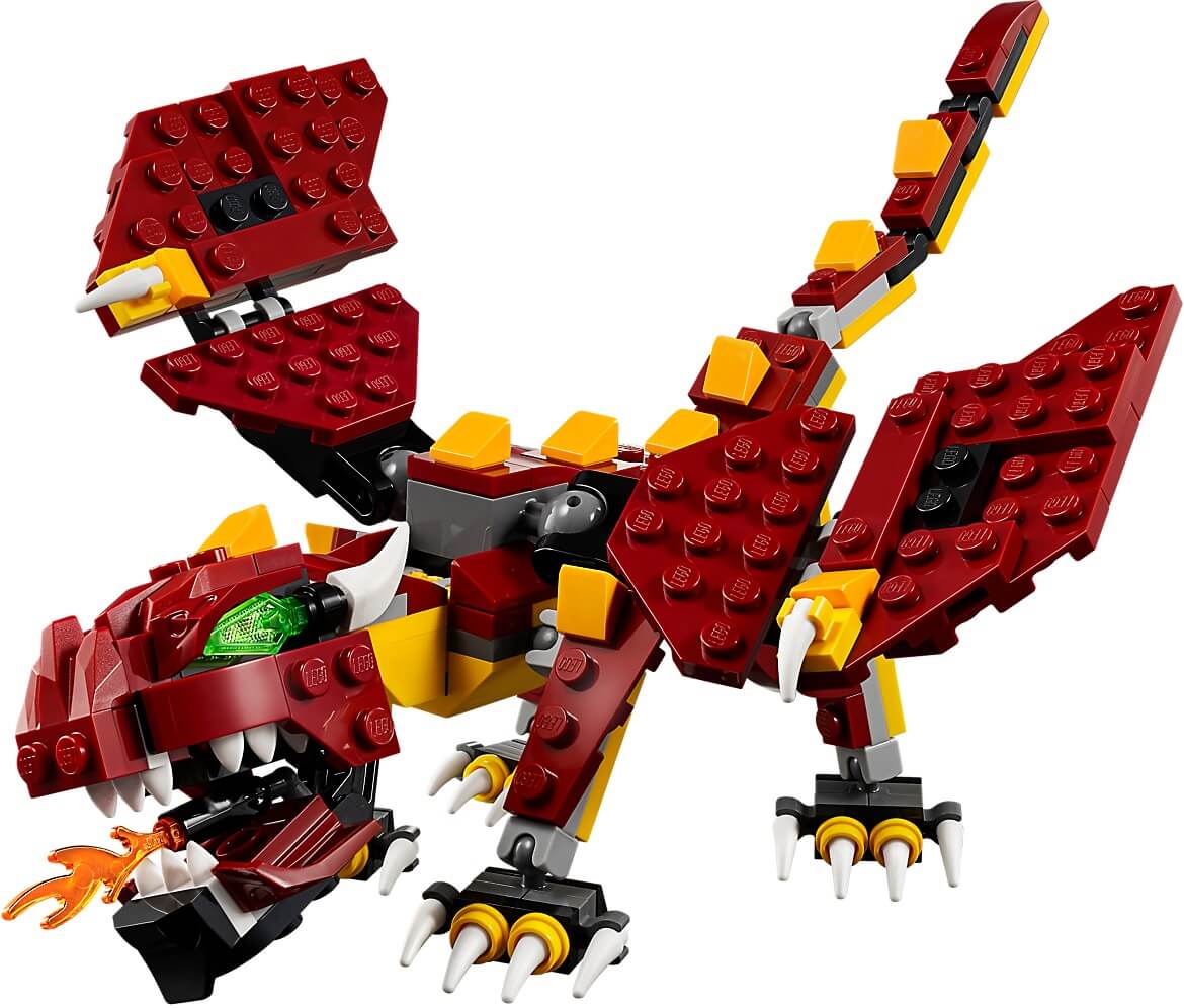 3en1 Criaturas míticas ( Lego 31073 ) imagen b