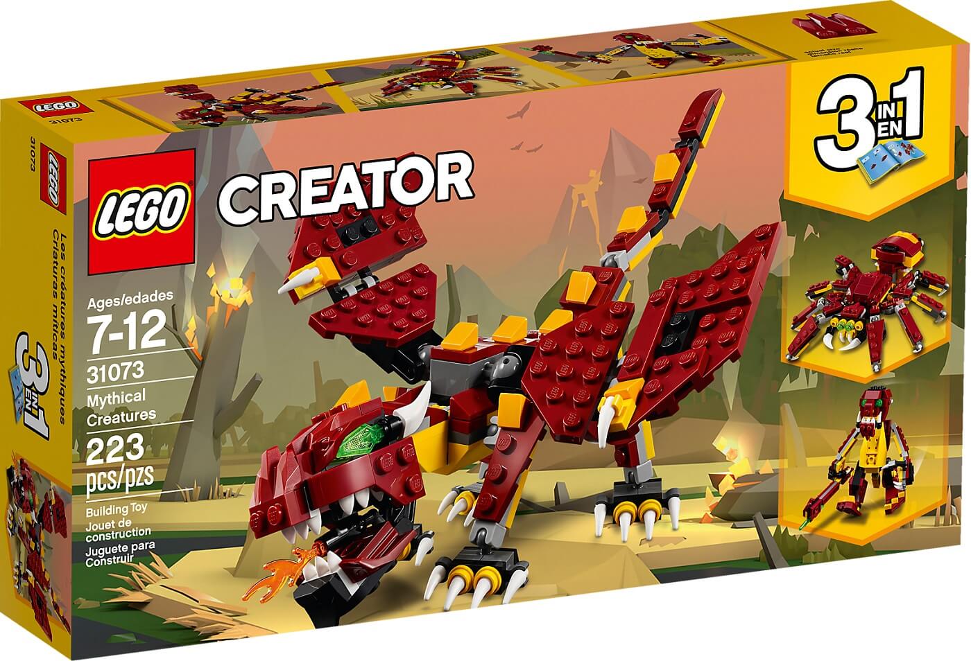 3en1 Criaturas míticas ( Lego 31073 ) imagen f