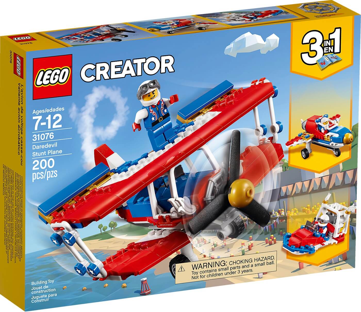 Avión acrobático ( Lego 31076 ) imagen f