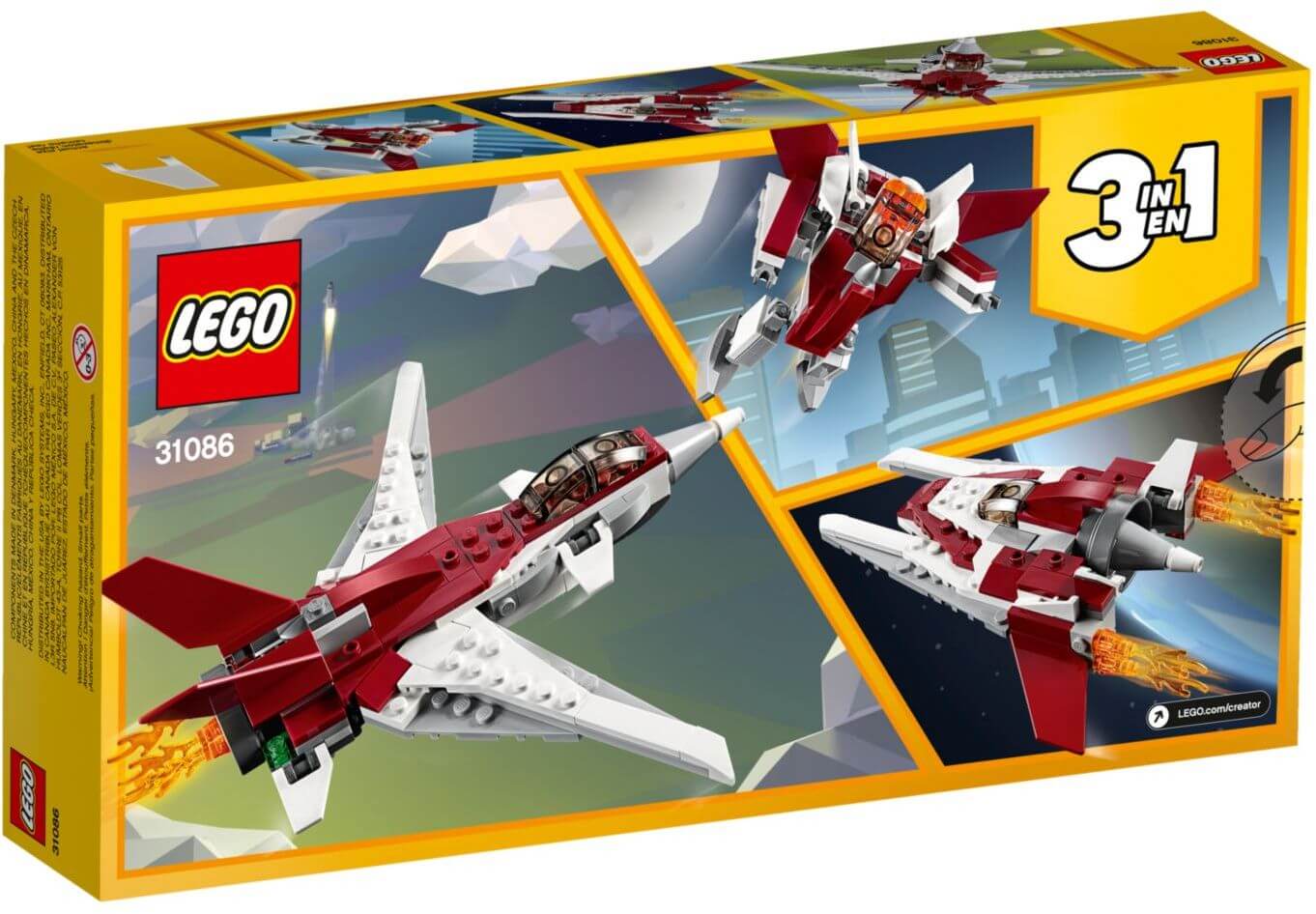 Reactor futurista ( Lego 31086 ) imagen d