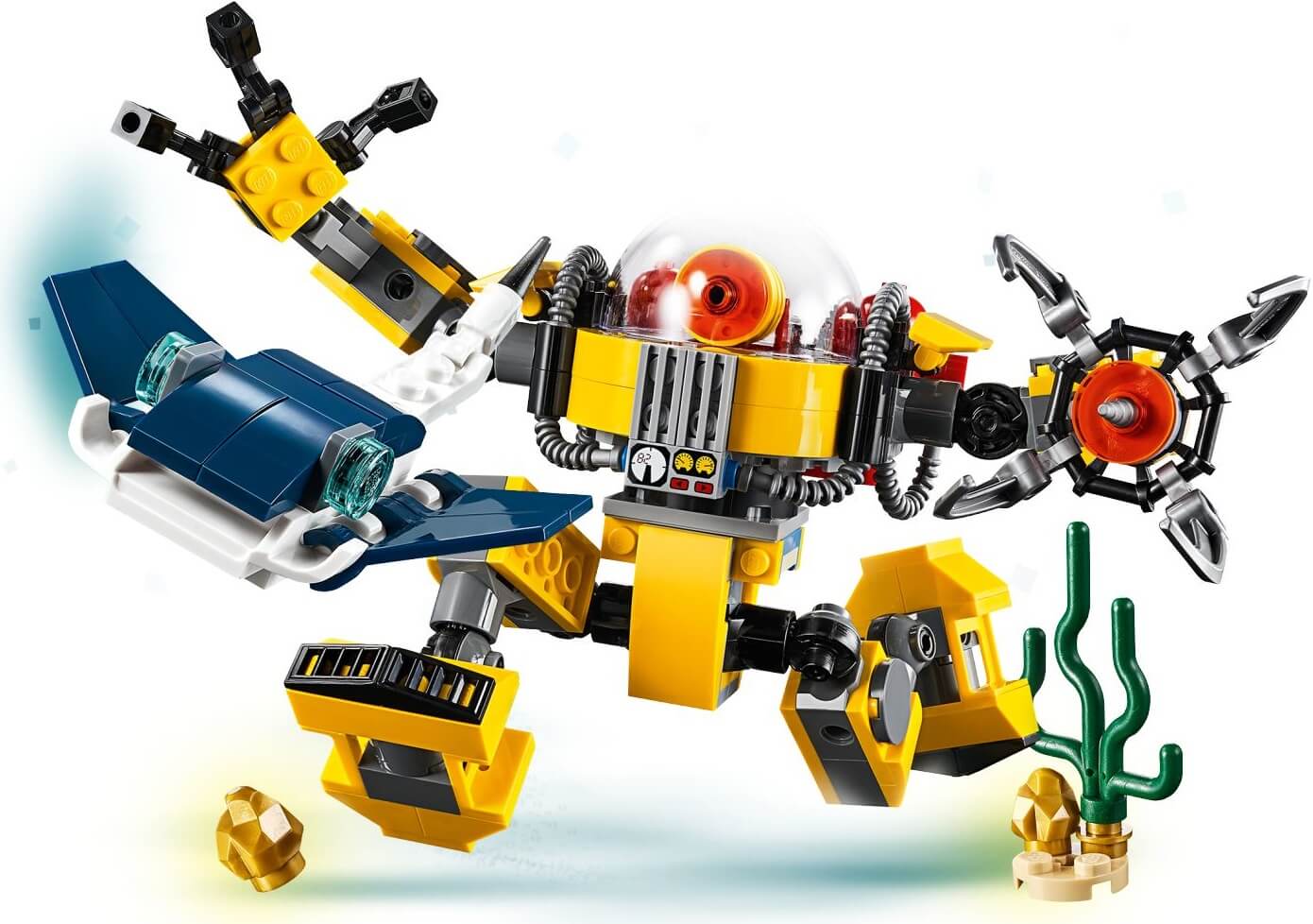 Robot submarino ( Lego 31090 ) imagen c