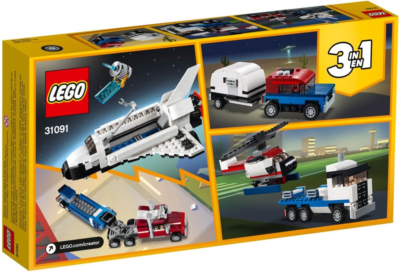 Transporte de la Lanzadera ( Lego 31091 ) imagen e