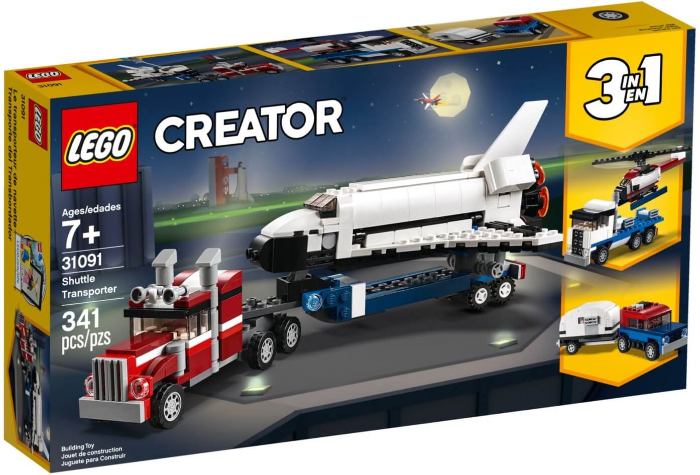 Transporte de la Lanzadera ( Lego 31091 ) imagen f